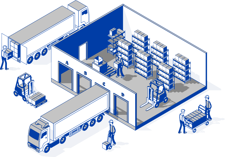 Control de operaciones en centros logísticos