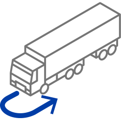 control movimiento camiones
